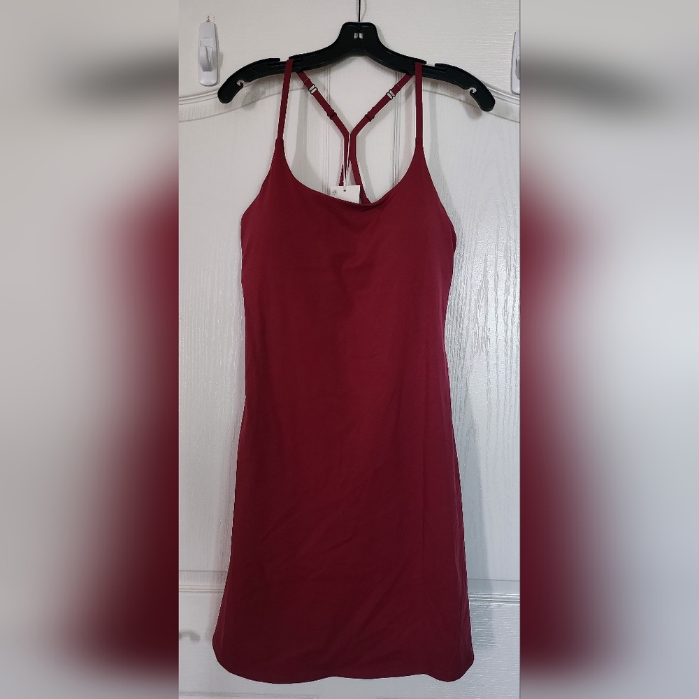 Halara Racer Back Dress with Pocket Shorts